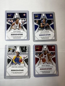 Baloncesto Panini Rookies And Stars 313,305,311,303 Suggs,Moody, Johnson & Kuminga - Imagen 1 de 9