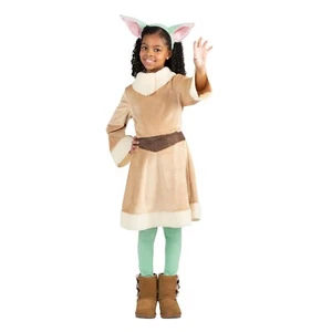 Mädchen Star Wars Kinder Grogu Kostüm Medium Halloween - Bild 1 von 4