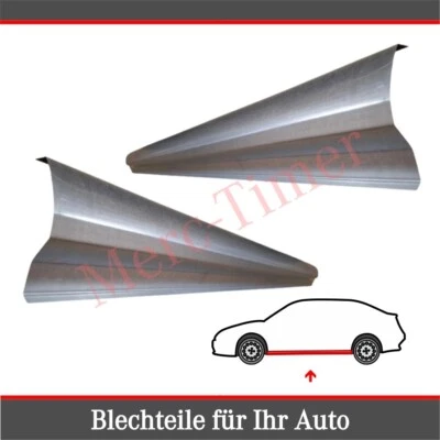 Volkswagen Polo 6R 2009-2017 Repair Panel Pair Side Skirts Right Left - Image 1 of 4