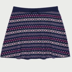 Free Assembly Girls Sweater Knit Flare Skirt XXL 18 New with Tags Pageant Blue - Picture 1 of 5