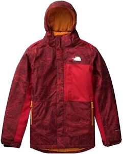 The North Face Boys' Freedom Extreme Insulated Jacket, Cordovan Lay Of The Land 