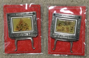 Disney Celebrate Mickey CocaCola 75 Years of Fun EASEL PIN LOT OF 2 NEW - Picture 1 of 6