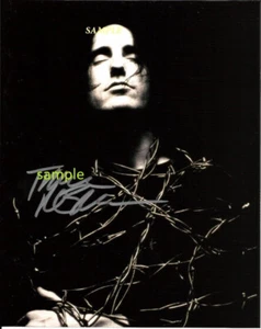 TRENT REZNOR REPRINT 8X10 PHOTO AUTOGRAPHED SIGNED CHRISTMAS MAN CAVE GIFT - Picture 1 of 1