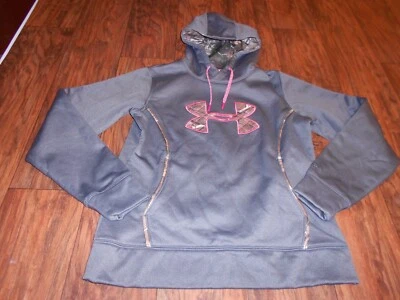 NUEVO Under Armour Mujer Sudadera con Capucha Talla M Mediana Semi-Ajustada Foto 1 de 4