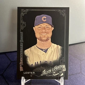 2015 Allen & Ginter's X Black Jon Lester 10th Anniversary Cubs #287 - Picture 1 of 2