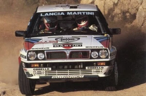 Lancia original official postcard 1988 Delta HF integrale - Picture 1 of 1