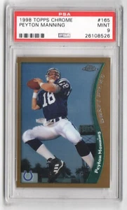 Peyton Manning Colts Broncos HOF 1998 Topps Chrome #165  PSA 9 (Mint) x526 - Picture 1 of 2
