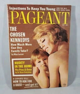Vtg October 1964 Pageant Magazine - Stanley Mosk The Kennedys + - Picture 1 of 7
