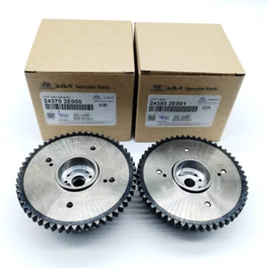 Juego de engranajes de escape de admisión CVVT para Hyundai para Kia q OEM 243502E001 243702E000 - Imagen 1 de 6