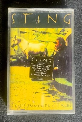Sting – Ten Summoner's Tales, EURO Cassette - Image 1 of 4