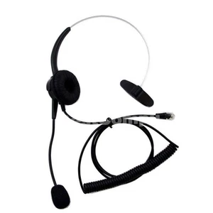 T100 Headset Fit Avaya 1408 1416 2410 4610 4620 4625 4630 5410 5420 9504 & 9508 - Zdjęcie 1 z 5