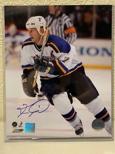 Keith Tkachuk Signed St Louis Blues 8x10 Photo HockeyInk 1 - Picture 1 of 5