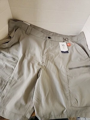 Pantalones Cortos Hombre World Wide Sportsman Talla 44 Tecnología de Pesca Gris Neutro Pesca Nuevos con Etiquetas Foto 1 de 4