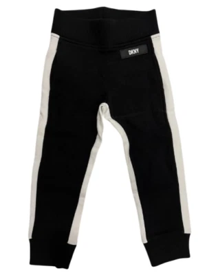 Joggers Dkny negros a rayas laterales en contraste talla 8 nuevos con etiquetas Foto 1 de 2