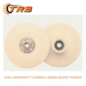 FLEXI PADS(178x22)mm M14 x 2.0 THREAD,8600 RPM Quality disc grinder backing pads - Picture 1 of 1