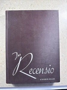 1935 Miami University Oxford, Ohio The Recensio Original Yearbook - Picture 1 of 14