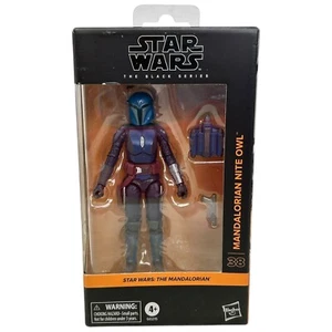 Star Wars Black Series Mandalorian Nite Owl 6" Action Figure 2023 Hasbro Sealed - Imagen 1 de 6