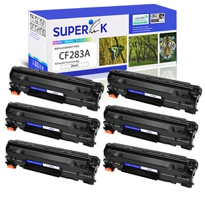 Toner CF283A 83A haut rendement 6 pièces pour HP Laserjet M125rnw M127fw M127fp M225dn - Photo 1/24