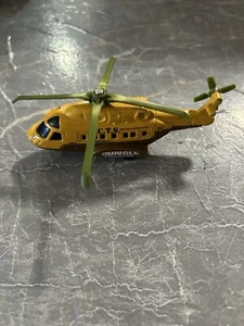 Matchbox Mission Chopper 2003 Yellow Diecast Toy - Picture 1 of 5