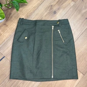 J. Crew Wool Mini Skirt 0 - Picture 1 of 6