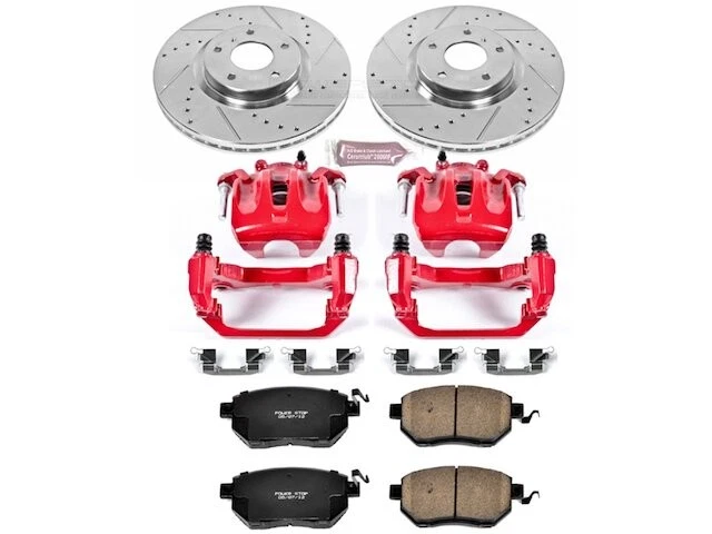 Kit de pastillas de freno delanteras y rotor para Nissan Murano ZQ982PT 2006-2007 Foto 1 de 1