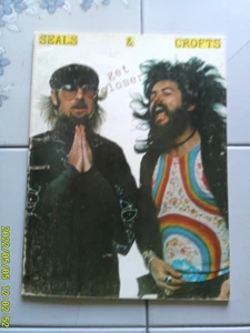 Seals & Crofts Get Closer spartiti libro 1976 pianoforte chitarra pop M19 musica usata - Foto 1 di 1
