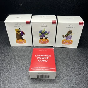 Hallmark Halloween Musical Monster Mash 2019 DREI Ornamente und Netzkabel - Bild 1 von 15