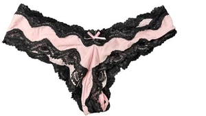 Sexy Little Things Höschen Damen XS Hipster Spitze Schleife Dessous Unterwäsche - Bild 1 von 3