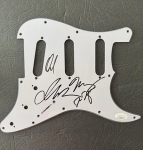 Disturbed Band Signed Autographed Pick Guard JSA COA guitar All Members David - Picture 1 of 2