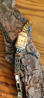Vintage Armbanduhr Damen LACO Walzgold Double 20 Mikron - Bild 1 von 3