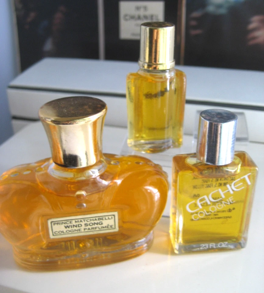 🎁3x Perfume Aviance colonia Prince Matchabelli Wind Song 1/4 de colección 1 oz Foto 1 de 4