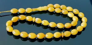 Butterscotch Baltischer Bernstein Gebetskette Tasbih Misbah Amber Kehribar - Bild 1 von 7