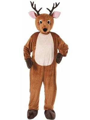 Reindeer Mascot Costume - Adult STD One-Size - Image 1 of 2