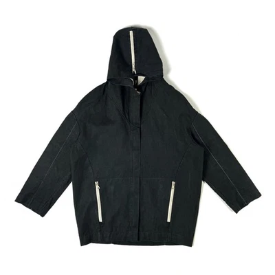 Chaqueta con Capucha Annette Görtz Lino Negro Talla M Avant Garde Foto 1 de 4