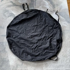 TOHONFOO Runde Outdoor Tisch Abdeckung, Wasserdicht Anti-UV, Terrasse, bis 43-45 Zoll - Bild 1 von 4