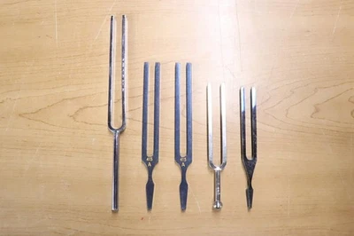 Lote de varios diapasones Foto 1 de 4