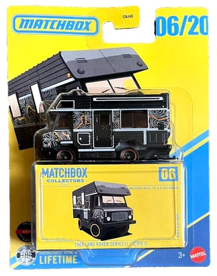 Matchbox 1965 Land Rover Series 2 6/20 Collectors 2025 1:64 Modellauto Camping - Bild 1 von 4
