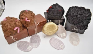 Vintage Puppenperücke Set Neu Größe 8-9 Kemper Originale & Spielhaus Sammlungen 5 Stck. - Bild 1 von 14