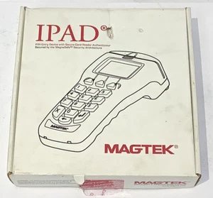 MAGTEK 30050200 PINPAD LCD 3 TRACK MAGNETIC STRIPE CARD READER WITH USB KT-8 - Picture 1 of 12
