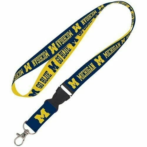Michigan Wolverines Lanyard Detachable Buckle - Image 1 of 1