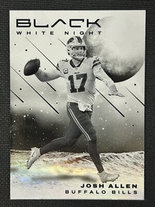 2023 Panini Black JOSH ALLEN 🔥 White Night SSP Rare Case Hit 🔥 Bills!