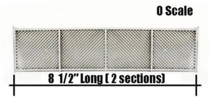CHAIN LINK Fencing CHAIN LINK Fencing approx 8.5 Inches O Scale detailing - Picture 1 of 1