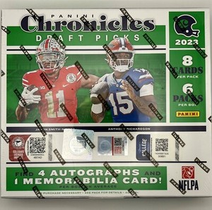 2023 PANINI CHRONICLES DRAFT PICKS Football Hobby Box FACTORY SEALED