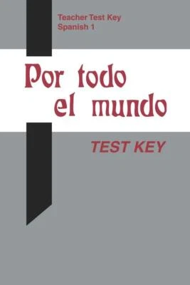 Abeka Spanish 1 Test Key First Edition - 9th – 12th Grade - Image 1 of 4