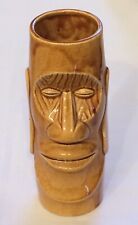 Brązowy kubek Moai Tiki Made in Japan RARE