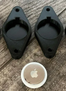 2 Pack - Diamond Mount Adapter Holder Case  Compatible with Apple Airtag - Picture 1 of 12