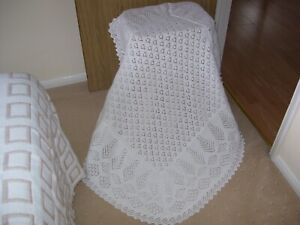 NEW HAND KNITTED BABY SHAWL