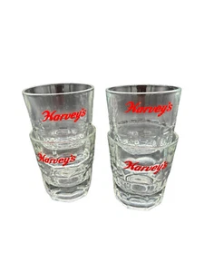 Harveys Casino Lake Taho Whiskey Barware Set of 6 - Picture 1 of 5