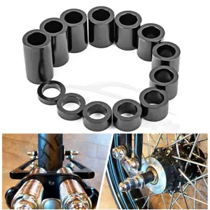 13x Motorcycle Wheel Axle Spacers 3/4" ID 1-1/8" OD Customs For Harley Davidson - Picture 1 of 6