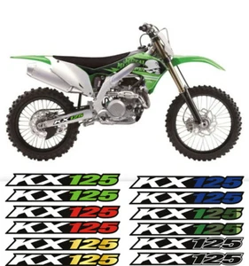 For KAWASAKI KX125 1974-2005 KX 125 Swingarm Reflection Stickers Decals Stripes - Picture 1 of 15